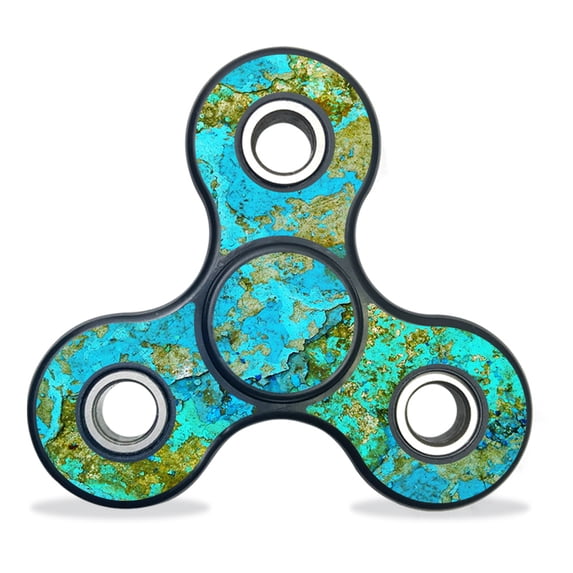 Spinner Sticker Skin Decal Wrap Compatible With Fidget Spinner Hand Tri Fydget toy ...