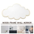 thumbnail image 3 of UPGRATOR Creative Mirror Decorative Wall Mirror Wood Minimalist Design Children 1Set, 3 of 6