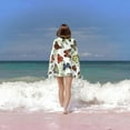 thumbnail image 6 of Butterfly Large Beach Towel - Plush Thick Cotton Pool Towel, Adult Beach Towels, 6 of 16