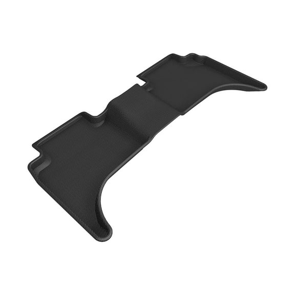 3D MAXpider Custom Fit Kagu Floor Mat (Black) Compatible with Hyundai Santa Cruz 2022-2025 - Second Row