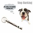 thumbnail image 2 of Metal Dog Whistle Adjustable Frequency High Pitch Training Aide for Avoid Bad Behavior,Stop Barking,Fetch,Sit, 2 of 7