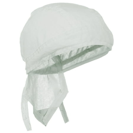 Buy Caps & Hats - WHITE Doo Rag Durag Chemo Headwrap Solid Color Bandana Cotton Skull Cap for ...