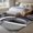 Blue, variant on Round Area Rugs Collection 3 Ft, Turquoise Geometric Non-Slip Residential Carpet, Grey Classic Abstract Lines Striped Indoor Crawling Mats Doormat Runner Rugs Play Mat for Bedroom