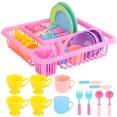 thumbnail image 1 of 21PCS Children Dish Play Set Funny Artificial Pretend Play Toy Kitchen Toy Set, 1 of 7