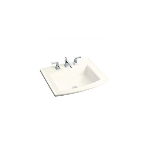 KOHLER K-2356-4-47 ARCHER LAVATORY- SELF RIMMING- 4 CC