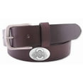 thumbnail image 1 of ZeppelinProducts OSU-BOLP-BRW-46 Ohio State Concho Brown Leather Belt- 46 Waist, 1 of 1