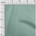 thumbnail image 2 of oneOone Cotton Poplin Twill Green Fabric Check Sewing Material Print Fabric By The Yard 56 Inch Wide, 2 of 4