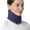 Neck circumference 13.5"-16.5", variant on Velpeau Soft Foam Neck Brace Universal Cervical Collar, Neck Brace for Snoring,Adjustable Neck Support Brace for Sleeping - Relieves Neck Pain and Spine Pressure for Women & Men(Blue, Medium 3″)