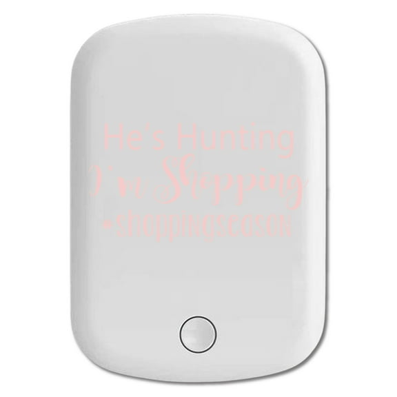 DistinctInk Magnetic Battery Pack, 5000 mAh Wireless Portable Charger with USB-C Cable, Compatible with MagSafe iPhone 14 / 13 / 12 Series - He's Hunting - I'm Shopping - #shoppingseason