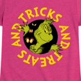thumbnail image 3 of The Grinch - Tricks And Treats The Grinch - Toddler & Youth Girls Short Sleeve Graphic T-Shirt, 3 of 5