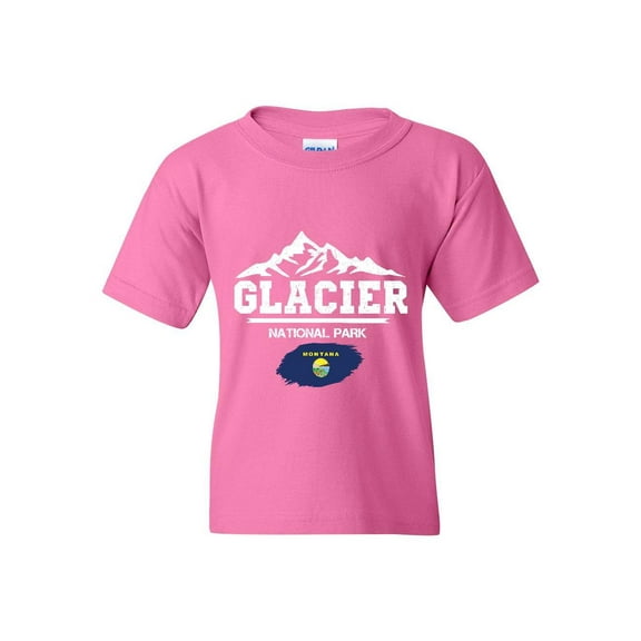NIB - Big Girls T-Shirts and Tank Tops - Glacier National Park