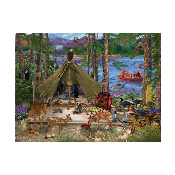 Bigelow Illustrations 'Friends and Family' Canvas Art