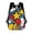Color-3, variant on Comic Pop Art Star Burst New Fashionable Trendy Travel Large Capacity Simple Student Backpack