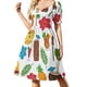 thumbnail image 3 of Vestido de manga corta Totally Tiki vestidos verano mujer Vestidos de verano para mujer vestidos para fiesta ropa para mujer Vestido, 3 of 7