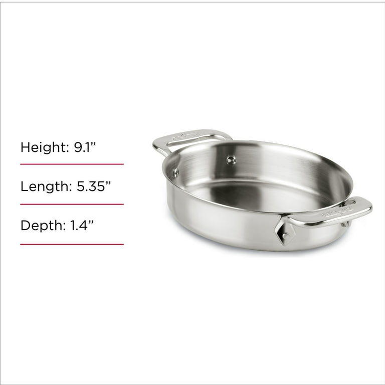All-Clad Gourmet Accessories, Stainless Steel Mini Oval Bakers 2