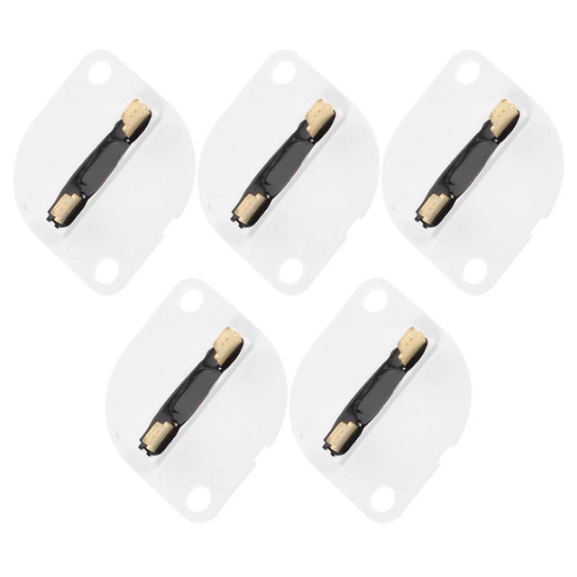 Luxshiny 5Pcs Home Use Dryer Thermal Fuse Ivory with Safety Design and Wide Compatibility for Multiple Dryers