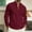 Wine, variant on Muscularfit Pocket Tshirts Waffle Plain Red Going Out Tops Henley Pullover Long Sleeve Men Undershirts,XXL