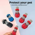 thumbnail image 4 of Dog Boots Shoes Socks, Waterproof Cat Shoes Rain Snow Dog Booties, Adjustable Breathable Weather Protect Paws for Small Puppy Cat Pet, 4 of 9