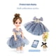 thumbnail image 3 of Vogacara Muñeca de niña, juguete interesante para niños, modelo delicado y sencillo para niñas, juguetes para niños pequeños para regalo Muñecas y casas de muñecas, 3 of 6