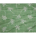 thumbnail image 4 of oneOone Viscose Chiffon Green Fabric Block Quilting Supplies Print Sewing Fabric By The Yard 42 Inch Wide, 4 of 6