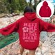 thumbnail image 3 of Sudadera con capucha para mujer, básica, combinable, informal, de moda, ropa de calle, sudadera con estampado de letras Meet Me At The Ocean, polar, cálida, 3 of 5
