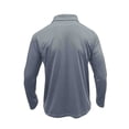 thumbnail image 4 of HBFAGFB Long Sleeve Work Shirts for Men Fashionable Comfortable Lapel Button Down Tops Grey Size XXL, 4 of 6
