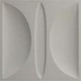 thumbnail image 5 of Ekena Millwork 19 5/8"W x 19 5/8"H Saturn EnduraWall Decorative 3D Wall Panel, Universal Pearl Metallic Sea Mist (12-Pack for 32.04 Sq. Ft.), 5 of 6