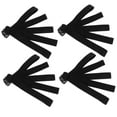 thumbnail image 4 of Raindrops 20pcs Hook and Loop Straps Cable Ties Organizer Fastener (Black), 4 of 8
