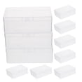 thumbnail image 1 of 12 cajas de plástico vacías para guardar naipes, organizador de cartas, estuche transparente para barajas de juegos, cartas de póker y cartas con funda, 1 of 7