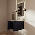thumbnail image 4 of Geneva 24 in. W Navy Blue Bath Vanity and White Quartz Top, 4 of 11