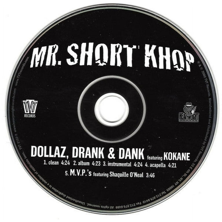 Mr. Short Khop - Dollaz, Drank & Dank (CD) - Walmart.com