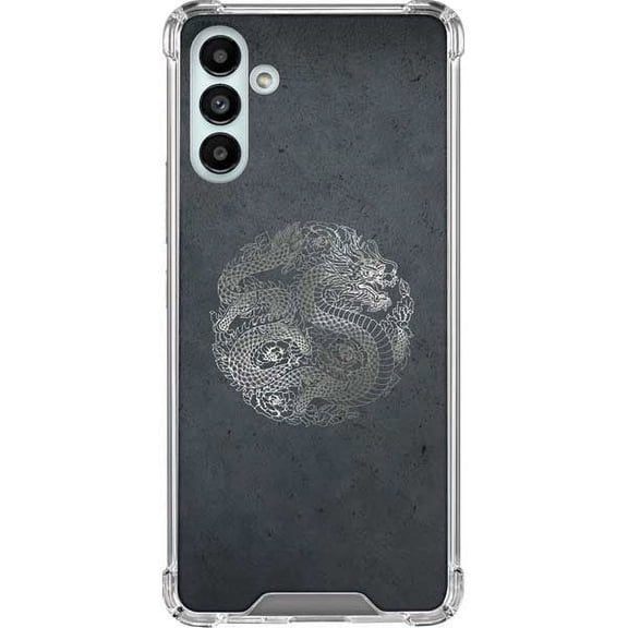 Skinit Fantasy & Dragons Chinese Black Dragon Galaxy A13 5G Clear Case