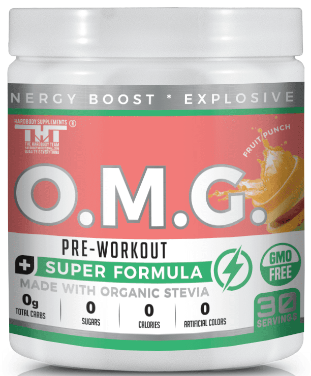 OMG Pre Workout Powder for Men & Women. A Great Energy Drink that