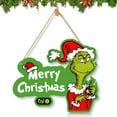 thumbnail image 2 of Bootesun Christmas Decorations, Hanging Signs Christmas Door Sign, Merry Christmas Sign for Holiday Door Indoor Outdoor Christmas Decorations, 2 of 10