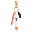 thumbnail image 1 of Juego de bolígrafos resaltadores mini Uxcell para insignia con clip naranja, 1 of 7