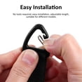 thumbnail image 6 of Minkissy Car Purse Hooks 2Pcs Nylon Sleek Design Load Capacity For Drivers, 6 of 8