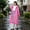 #0702-Pink, variant on Kieccall One Piece Waterproof Rain Suit for Adult Wear Gift