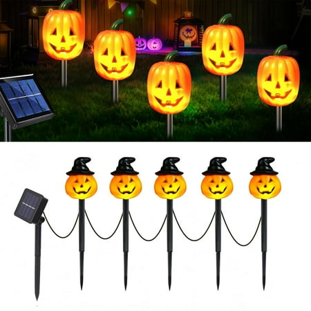 

Garden Lamps On Clearance Halloween Deko Solarlampen Für Außen Halloween Deko Gruselig Solarleuchten Garten Solar Gartenlichter Wasserdicht LED Lichter Für Halloween Deko Outdoor Garten Party Deko