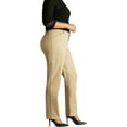 thumbnail image 3 of Womens Relaxed Fit Straight Leg Pant (All Day Pant) (Plus) in Imperial Blue, 3 of 6