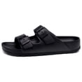 thumbnail image 5 of Crestar Comfortable Sandals for Women, Arch Support Womens Sandals with Adjustable Buckle, Black, 5 of 7
