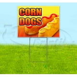 Corn Dogs Redylw (18 x 24 ) Yard Sign Inclu… product image