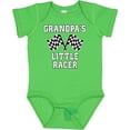 thumbnail image 3 of Inktastic Grandpa Little Racer Car Racing Boys Baby Bodysuit, 3 of 5
