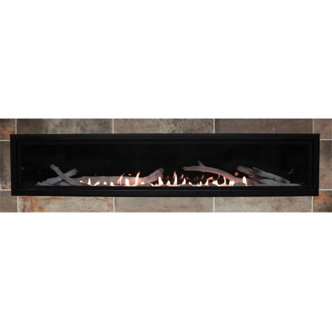 LOGS ONLY Ceramic Fiber 5 Piece Driftwood Fireplace Log Set 
