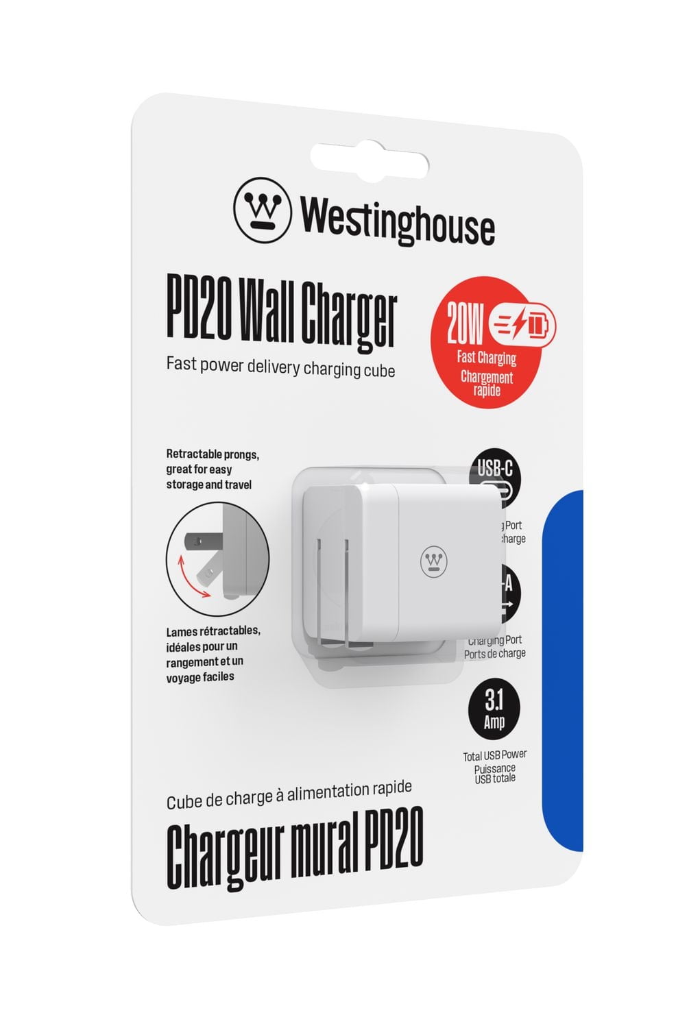 Cube PD à chargement rapide Westinghouse Westinghouse
