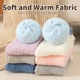thumbnail image 6 of Yawlsow 7 Pairs Fuzzy Socks for Women, Non Slip Fluffy Socks with Grips, Soft Warm Cozy Winter Slipper Socks for Home Sleeping Hospital,US Size 5-10, 6 of 6