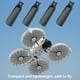 thumbnail image 2 of Colorida Hélice 8pcs para DJI Flip 4022F Ligera () Negra, 2 of 9