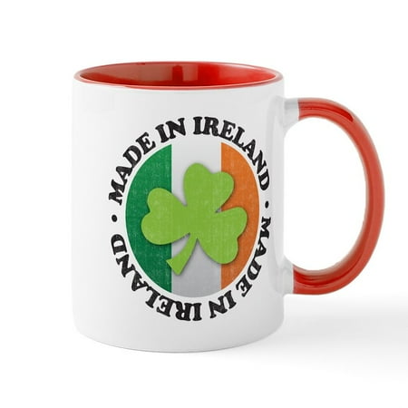 

CafePress - Made In Ireland Mug - 11 oz Ceramic Mug - Novelty Coffee Tea Cup