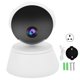 thumbnail image 1 of Cámara inalámbrica HD IP WIFI visión nocturna infrarroja Audio bidireccional control remoto para perro mascota bebé seguridad interior enchufe del Reino Unido, 1 of 5