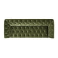 thumbnail image 3 of Jennifer Taylor Home Alto 88" Tufted Chesterfield Sofa Olive Green Velvet, 3 of 14