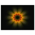 thumbnail image 2 of Design Art - Fleur Fractale Jaune Psychédélique, 2 of 4